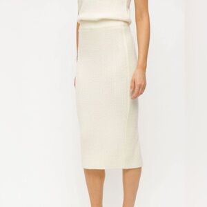 NWT Creamy Coconut Soft Skirt